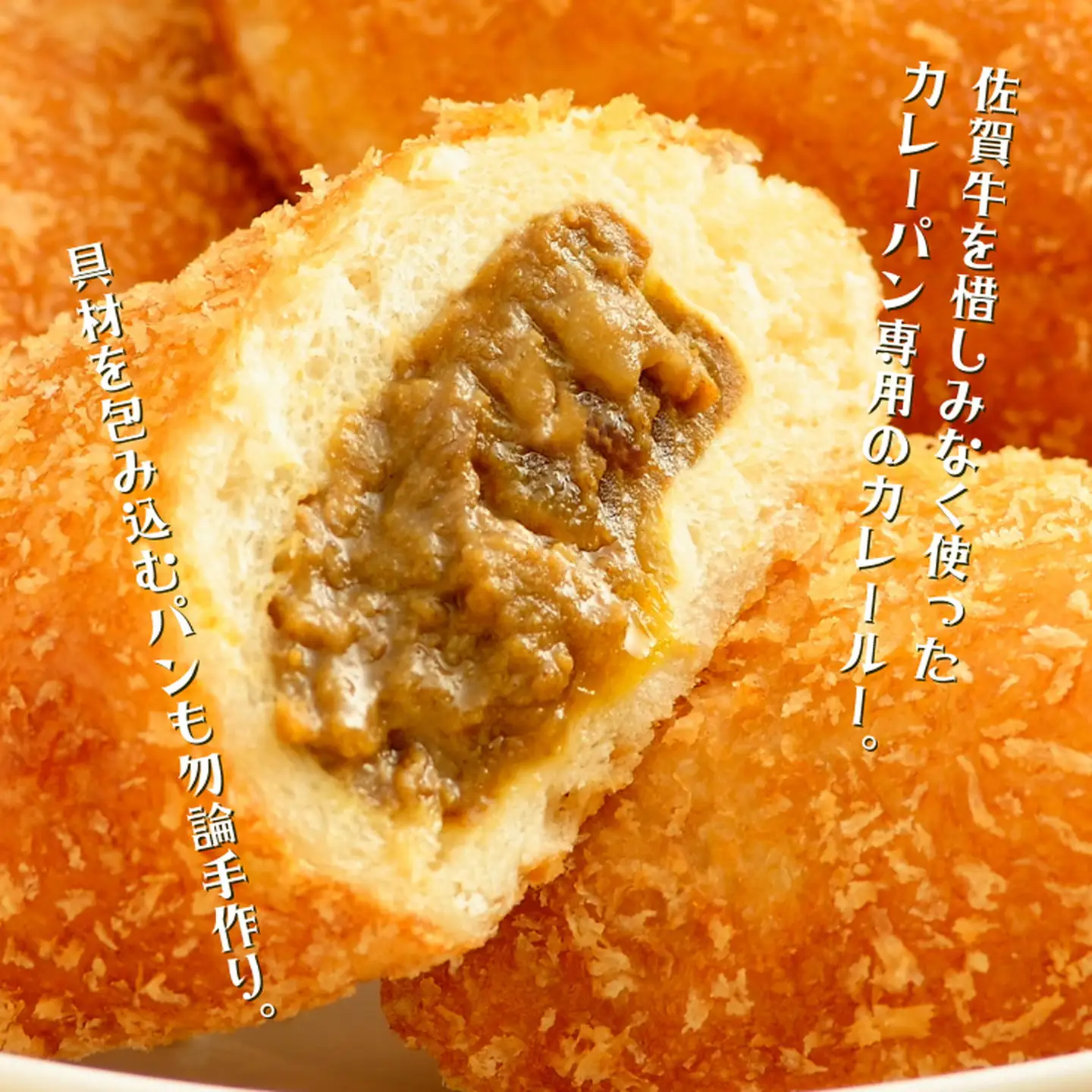 カレーパン 佐賀牛カレーパン 10個入 B190-039