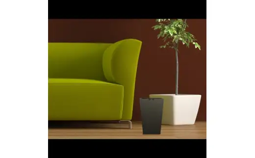 タツクラフト Bosk バスク ダストボックス スクエア 7Lブラック 【Tk298】【ttcf922-db-bl-7】