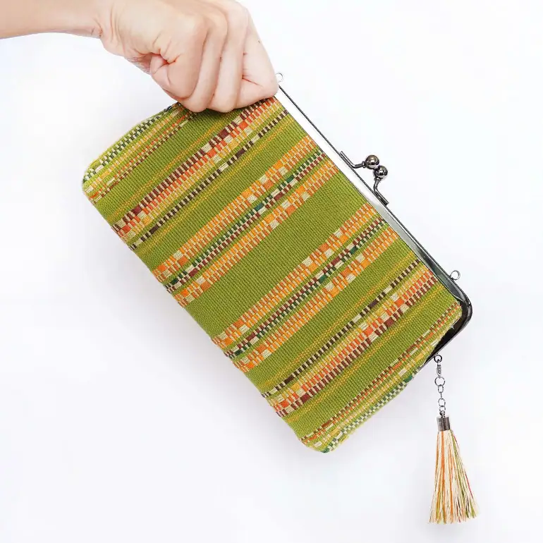 shuriori minibag　黄緑 182-2
