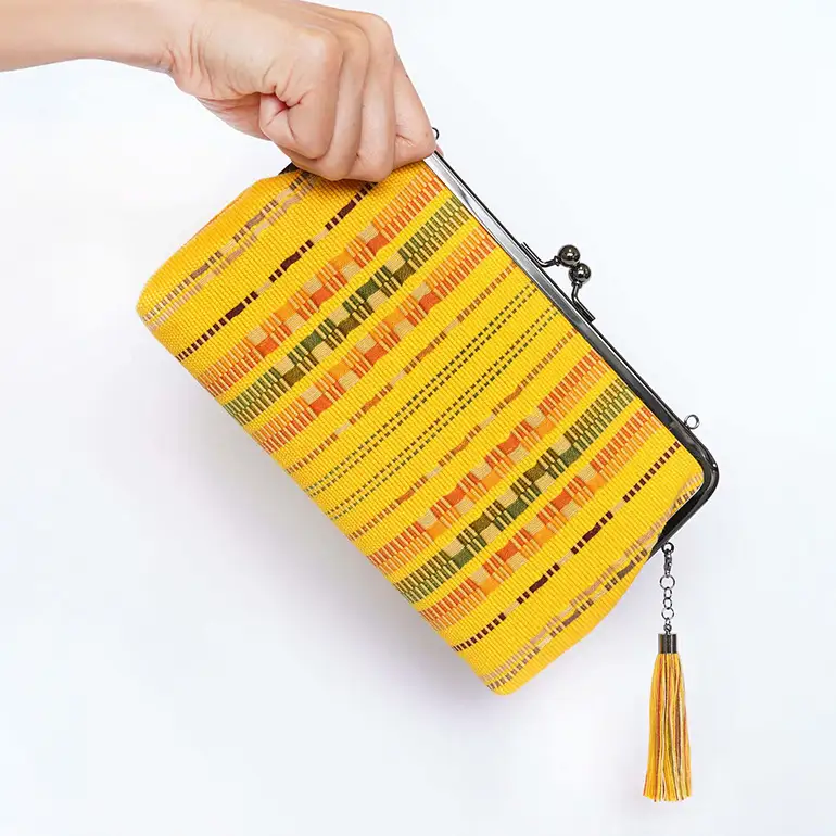 shuriori minibag　黄色 182-3