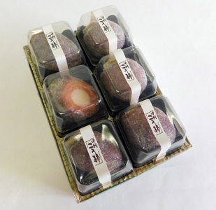 和菓子　甲州ころ柿　6個入り K0214-A
