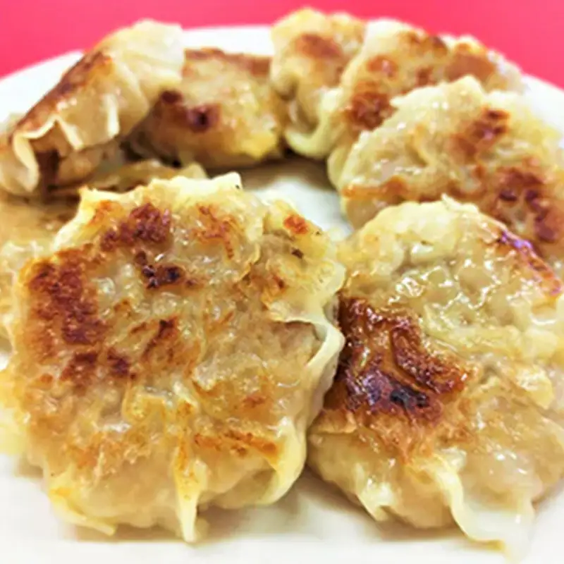 【道の駅ごか】ローズポークぺちゃんこ焼きシュウマイ　16個セット／ おかず 惣菜 焼売 豚肉 肉 簡単調理 パリパリ ふんわり 茨城県 五霞町