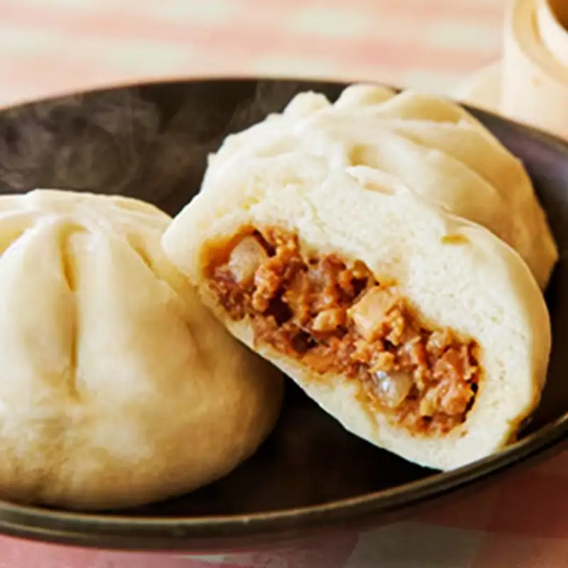 道の駅ごかのローズポークまん　9個セット／ おかず 惣菜 おやつ 肉まん 豚まん 豚肉 肉 もちもち レンジ調理 茨城県 五霞町
