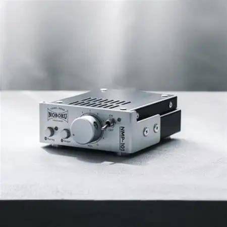 スタックアンプ/金属製ホーンスピーカー型(シルバー)NMP-1A3B_家電製品 TV・オーディオ・カメラ  _【1578571】