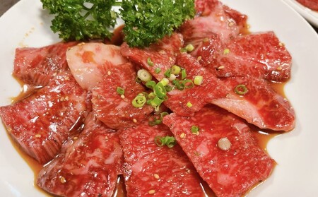 定期便 6ヶ月 博多和牛 A4ランク以上 焼肉用 タレ漬 550g 牛肉 肉 焼肉 6回 ※配送不可:離島