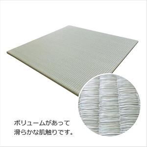 【国産】特上 置き畳 6枚セット 畳 琉球畳 ユニット畳 い草 約82×82cm×厚み1.6cm 縁なし畳 半畳 日本製 天然素材 たたみ フローリング【離宮/6枚】