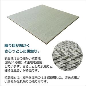 【国産】置き畳 6枚セット 畳 琉球畳 ユニット畳 い草 約65×65×1.5cm厚 イ草 縁なし 日本製 コンパクト【小春/6枚】