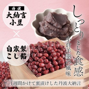 【2025年12月～2026年1月発送】 大納言羊羹 1本 小倉羊羹 丹波大納言 京都 綾部 和菓子 贈り物 ギフト 贈答 化粧箱 プレゼント スイーツ デザート 菓子 小豆 ようかん 羊羹 こし餡 あんこ 旬 新春 おすすめ