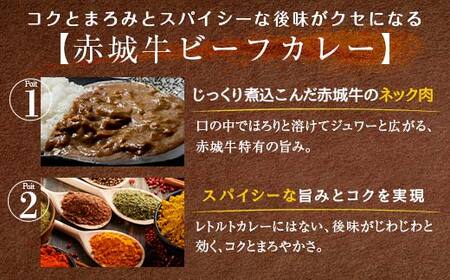 赤城牛 ビーフカレー（中辛）200g×5個 《ご当地レトルトカレーランキング全国第3位受賞》カレー レトルト 牛肉 銘柄牛 赤城牛 長期保存 群馬 渋川市 F4H-0468