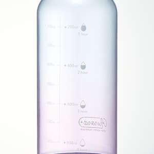 【ワンプッシュボトル】水筒 ボトル 1L ブルー＆ライラック スケーター おしゃれ かわいい 水筒 ボトル 1000ml 直飲み 水筒 ボトル ワンプッシュ 水筒 ボトル 9-046