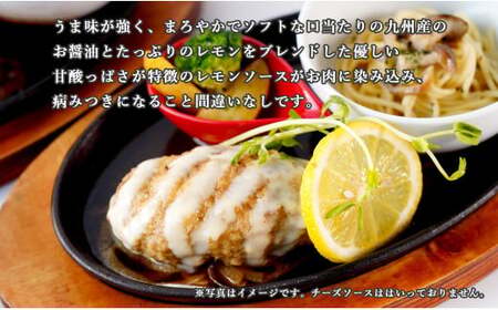 幸せ有っ田け！レモンソースふわふわ煮込みハンバーグ 230g×4個セット【西洋食堂信】冷凍ハンバーグ ハンバーグお取り寄せ 温めるだけ 大人気ハンバーグ ギフト N16-7