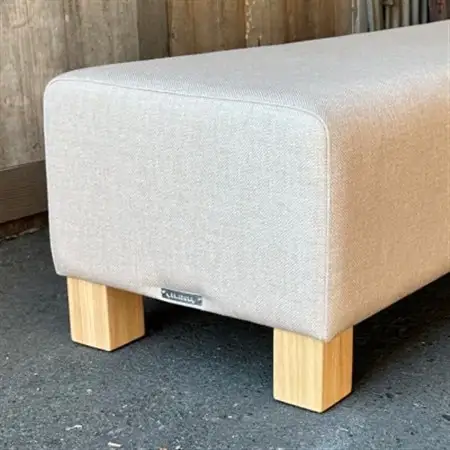90 Bench(90ベンチ)NC アイボリー NAベース脚【SWOF】_雑貨・日用品 椅子・チェア・ソファ 家具・インテリア _【1580513】