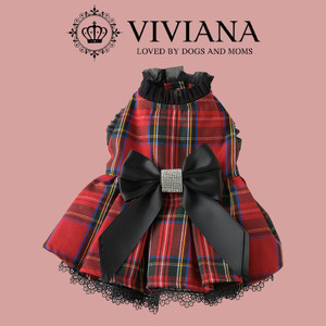 犬 服 ドッグウェア「VIVIANA」1stAnniversaryドレス（Red）|犬用 服 ペット犬 ドッグ ペット用品 愛犬 ファッション 秦野 神奈川