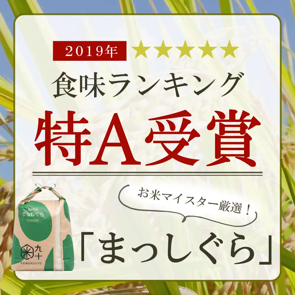 【定期便 隔月6回】 米 10kg まっしぐら (精米・5kg×2袋) 定期便6回 10kg×6回
