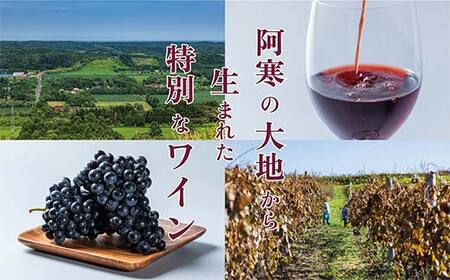 赤いシャッポワイン×2本 赤ワイン 北海道産 ワイン プレミアム セット 酒 北海道 阿寒町産 F4F-3145