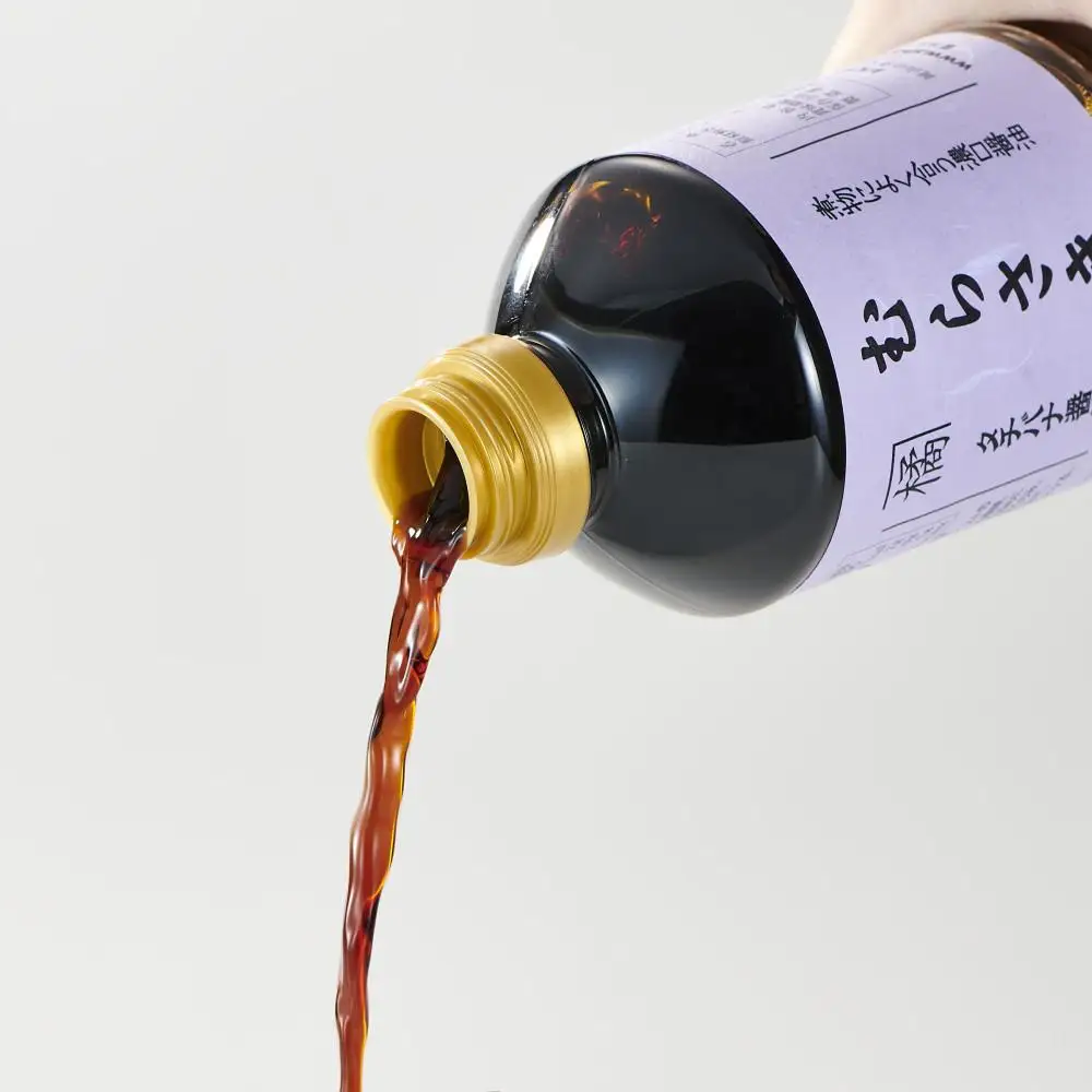 備前の甘くて美味しい醤油 濃口 大容量 1L×5本（むらさき3本・うすあじ2本）セット