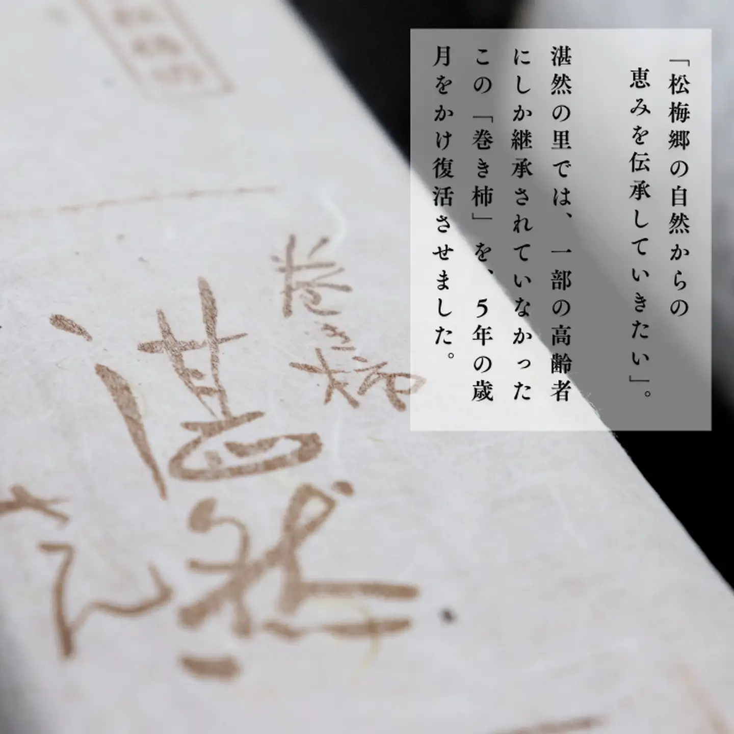 肥前大和 巻き柿 湛然さん 贈答用 たんねんの里 干し柿 和菓子 手作り 添加物不使用 高級 熟成 献上菓子 数量限定：B390-004