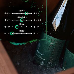 泡を楽しむ真澄 真澄スパークリング Origarami 750ml 2本 日本酒 スパークリング 日本酒