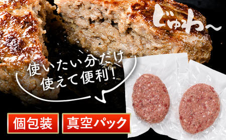 ボリューム満点！ビーフ100％ハンバーグ 2.7kg 180g×15パック(個包装) ハンバーグ 肉 牛肉 にく 食品 山口県 山陽小野田市 ふるさと納税 F6L-1083