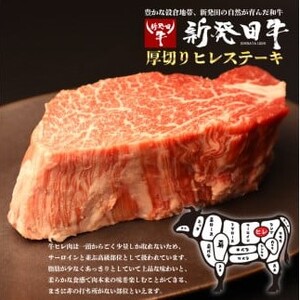 新発田牛 ヒレ 牛肉 ヒレ 1.6kg A4ランク 4等級 enomoto009_01