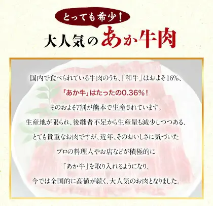 熊本県産和牛あか牛ロースステーキ 500g 阿蘇牧場《90日以内に出荷予定(土日祝除く)》熊本県 菊池市 肉 牛肉 あか牛 和牛 ロースステーキ ステーキ