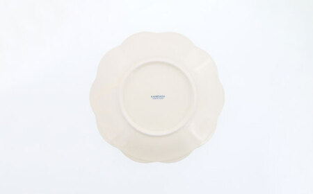 【美濃焼】茉莉花 まつりか 花型 8.0皿 ＆ 5.0浅鉢 2種×各2点 4点セット【カネ定製陶】[MEI015]