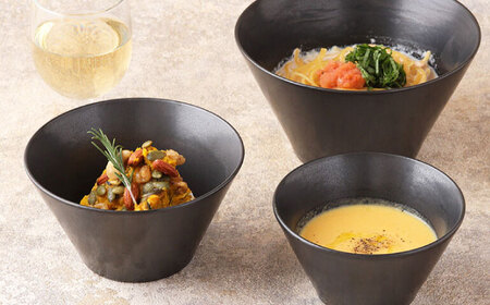 【美濃焼】 MINO_works 食器6点セット ボウル 3サイズ 【EAST table】 ボウル 器 モダン[MBS128]