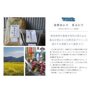 菜種発酵油かす肥料「菜ばかす」5kg × 2袋セット