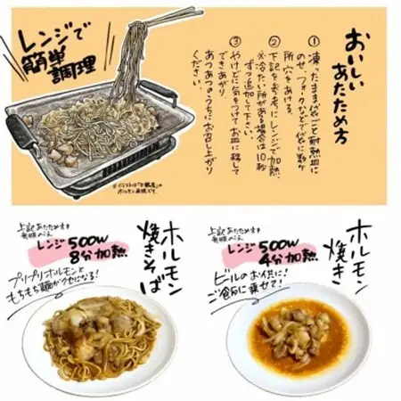 千鶴屋のホルモン焼き　3人前　200g×3袋　懐かしの味がレンジだけの簡単調理で!　京都与謝野町より_肉  牛肉 _【配送不可地域：離島】【1583848】