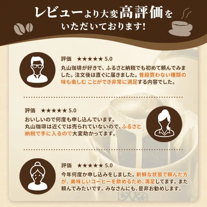父の日 コーヒー 丸山珈琲 ドリップバッグ 丸山珈琲のブレンド 30個入り 珈琲 ドリップコーヒー