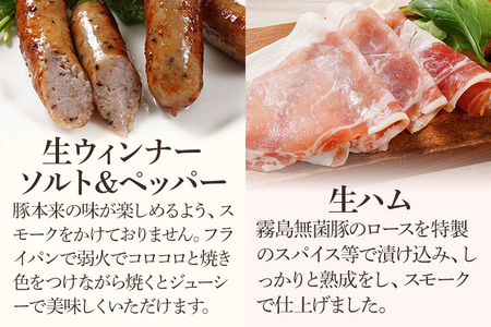 とり生ハム 生ソーセージ 生ベーコンのセット（Lセット） 生ハム 生ウィンナー ベーコン うえすたん セット 詰め合わせ 福岡県 志免町