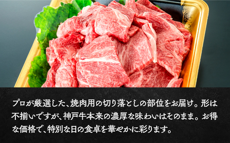 神戸牛訳あり切り落とし(焼肉用)500ｇ