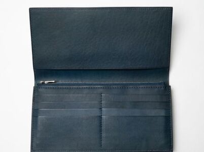 【藍染】ジャパンブルーの長財布－long wallet－