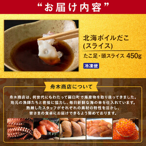 北海ボイルだこ(スライス) 生産者 支援 応援