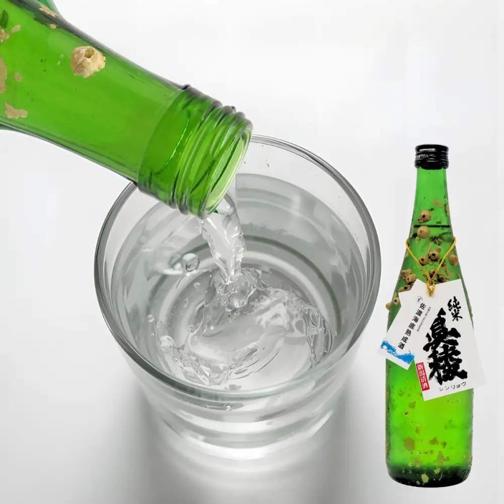酒 日本酒 純米吟醸酒　佐渡 海底熟成酒 「真稜」720ml×1本