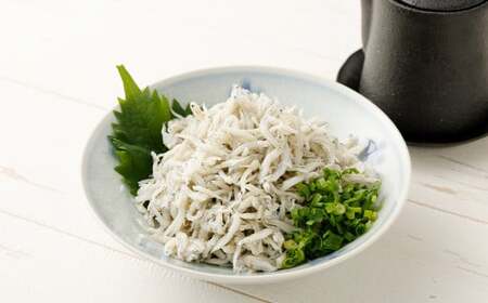 大阪湾産漁師が直送 釜揚げしらす 約80g×6個 計約480g 自宅で 釜揚げ丼 が楽しめる ｜ しらす シラス 白子 釜揚げ シラス丼