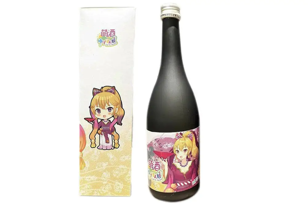 萌酒～ゆりほん娘～ 松皮カンナ 純米大吟醸（720ml×1本）たこ・甘エビの燻製2種セット