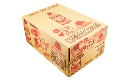 サンガリア　まろやかいちご＆ミルク　500ml　24本入【igge0020】