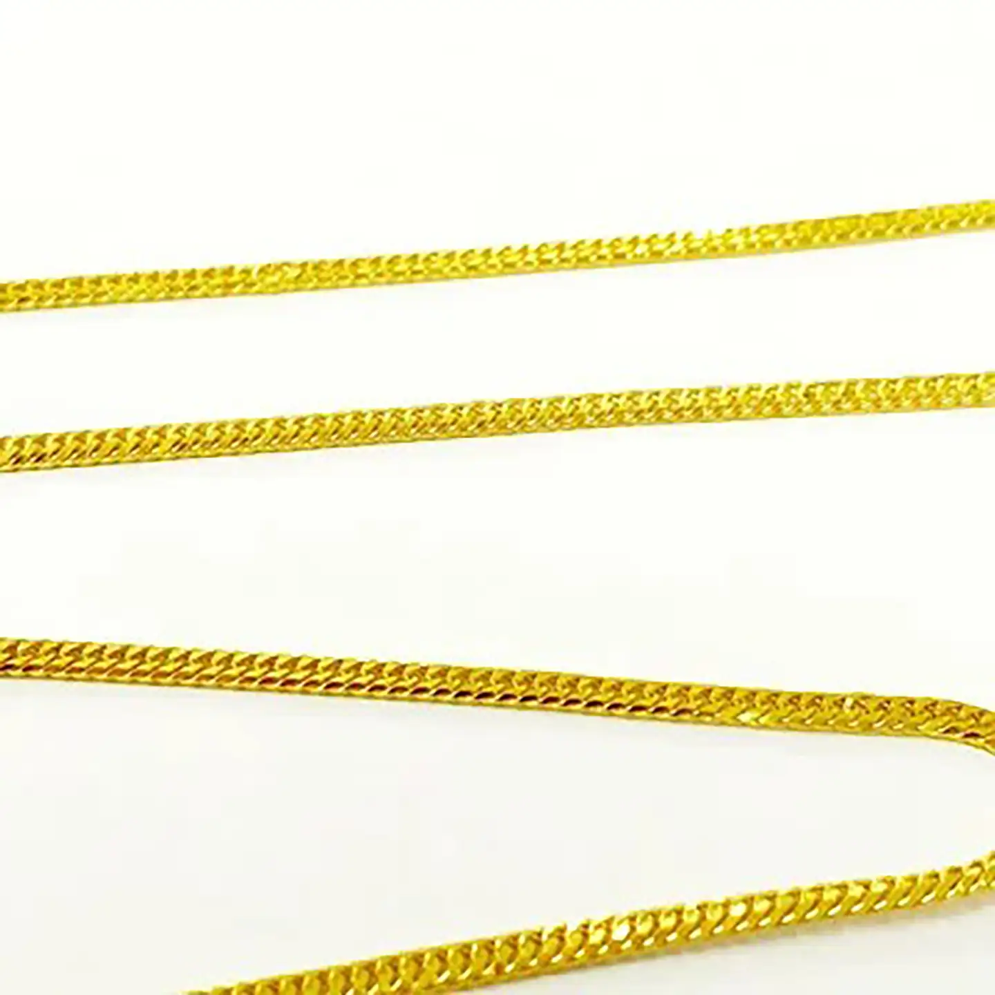 純金六面カットW喜平ネックレス13g 60cm【造幣局検定打刻入り】純金