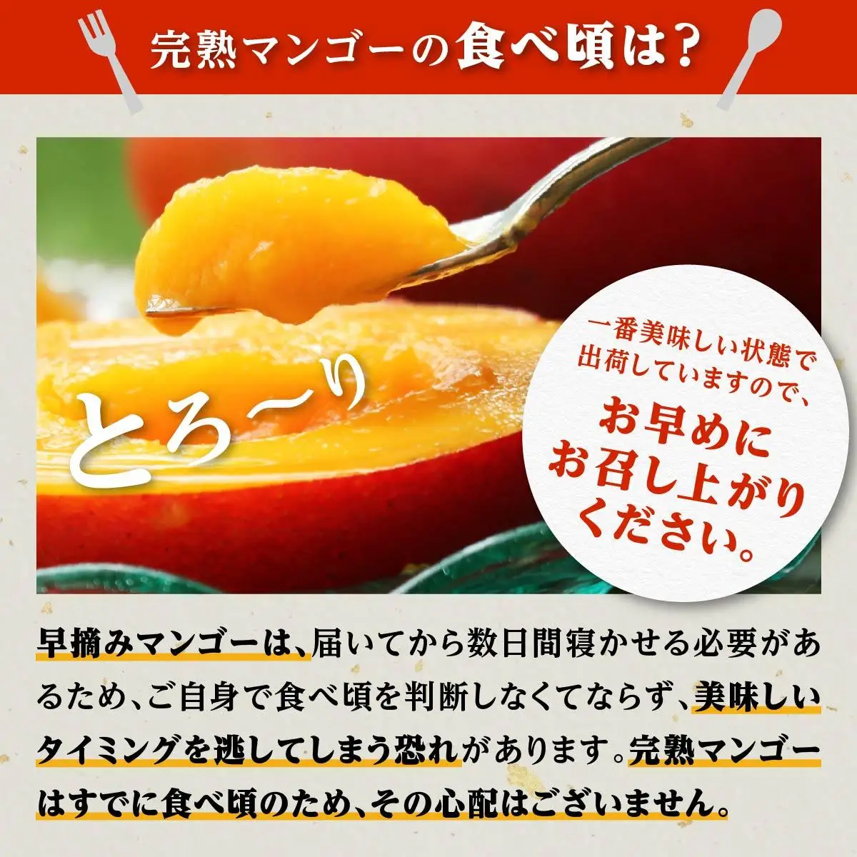 【ご家庭用4-5玉（1.5kg）】大崎完熟マンゴー「郷の恵（さとのめぐみ）」