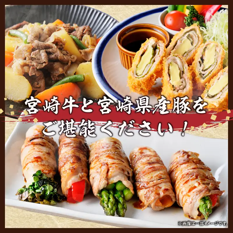 宮崎牛 宮崎県産豚 5種 食べ比べ スライス セット 合計1.5kg 数量限定 肉 牛肉 豚肉 豚バラ 国産 食品 A4 A5 黒毛和牛 和牛 肩ロース モモ ウデ すき焼き しゃぶしゃぶ 牛丼 豚しゃぶ おかず お弁当 ご褒美 お祝 記念日 贈り物 ギフト 贈答 冷凍 宮崎県 日南市 送料無料_DC24-24