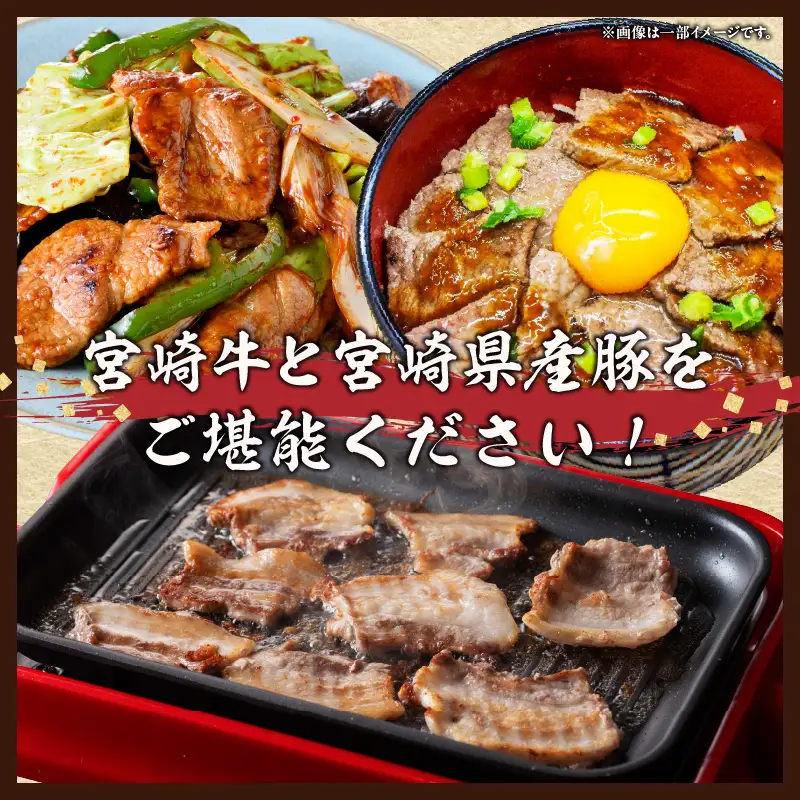 宮崎牛 宮崎県産豚 5種 食べ比べ 焼肉 セット 合計1.5kg 数量限定 肉 牛肉 豚肉 豚バラ 国産 食品 A4 A5 黒毛和牛 和牛 肩ロース モモ ウデ 豚肩ロース バーベキュー BBQ アウトドア おかず お弁当 ご褒美 お祝 記念日 贈り物 ギフト 贈答 冷凍 宮崎県 日南市 送料無料_DC25-24