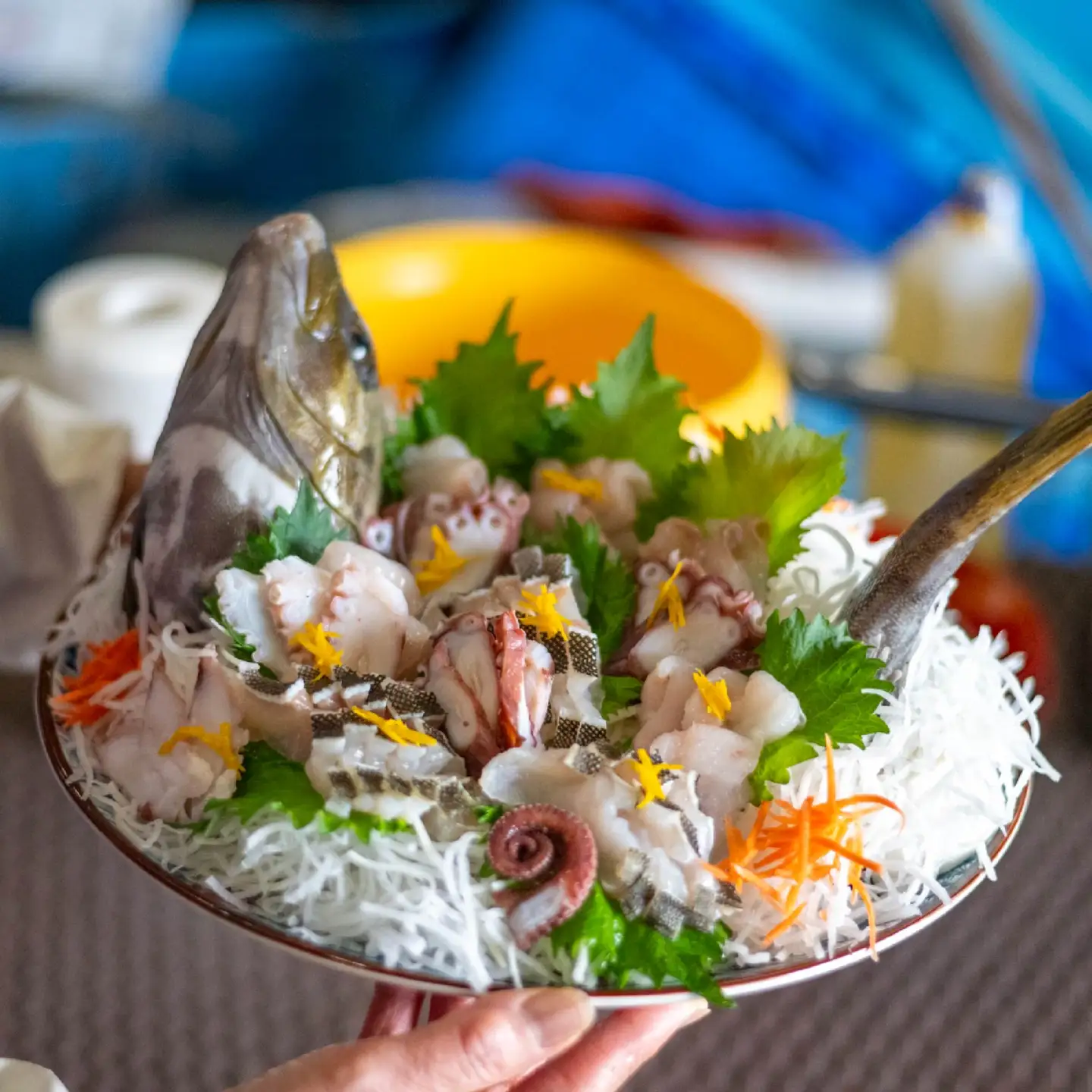 漁師のもてなしランチ 種差漁港 魚 お魚 魚料理 旬 旬魚 海鮮 魚介 魚介類 ランチ 刺し身 刺身 漁師鍋 鍋 海藻 天ぷら 焼き魚 デザート 浜小屋 八栄丸 青森県 八戸市　