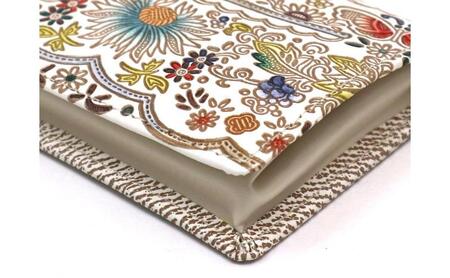 【文庫屋大関】箱まち小銭入れ 茉莉花〈翡翠〉【皮革工芸品】 革製品 工芸品 民芸品 牛革 財布 小銭入れ 小物入れ お祝い ギフト プレゼント 墨田区 東京都