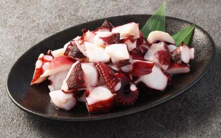 【4ヶ月定期便】国産たこぶつ 計2.4kg  1回あたり約600g（約100g×6パック） タコ たこ 蛸 蒸しだこ まだこ