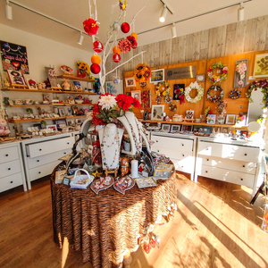 オリジナルデザイン・手作り「フラワーフレーム(A)」 [0993]