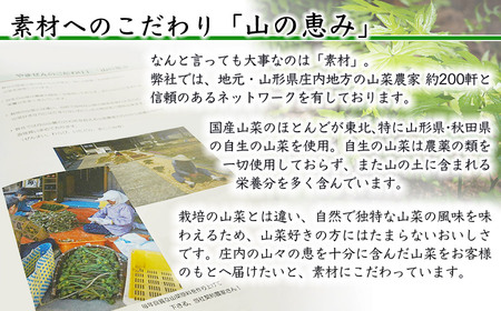 A01-755　国産山菜ミックスセット（7パック）