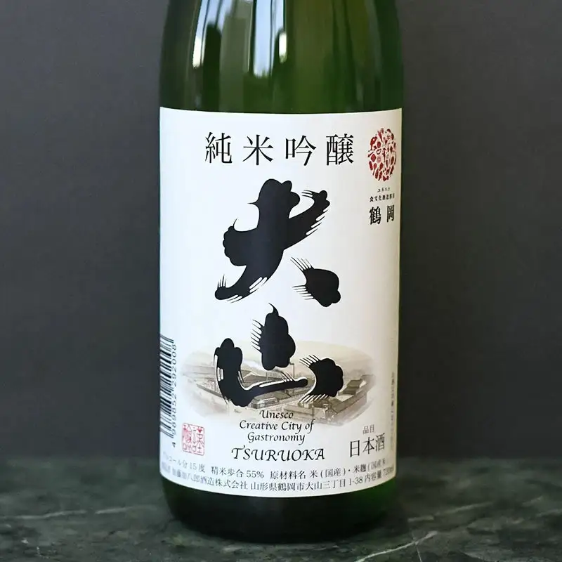 B01-104　日本酒　清酒鶴岡ユネスコラベルセット　720ml×3本