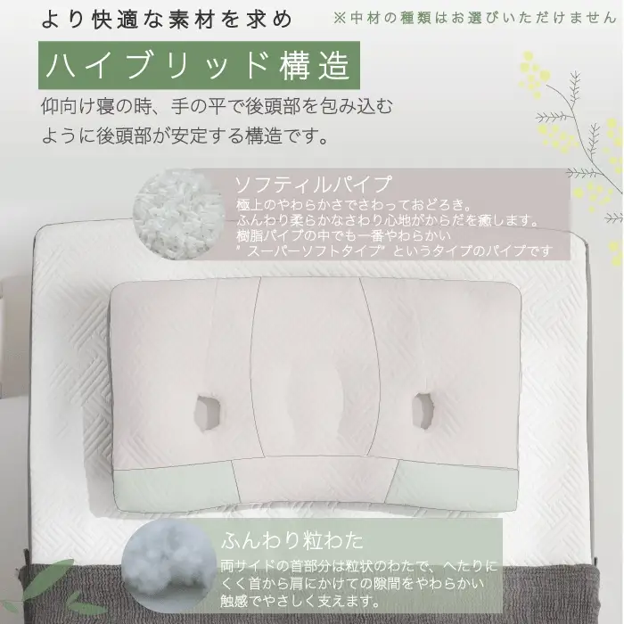 オーダー枕「3PEACePillow」ギフト券　まくら 枕