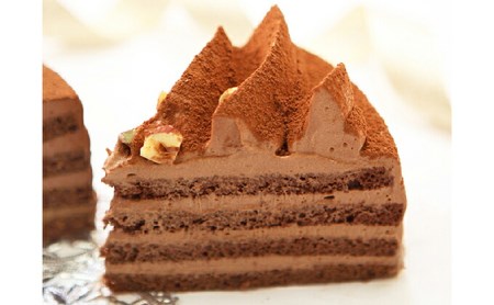 口どけなめらか 生チョコケーキ 『フラワーショコラ』　 北海道 新ひだか町 のオリジナルケーキ
